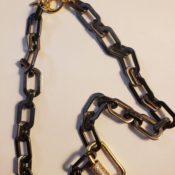 Melania Clara gunmetal necklace - Picture 4 of 5